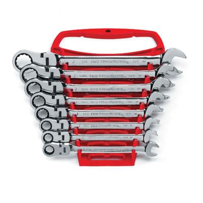 KDT9701 image(0) - FLEX HEAD SAE COMB 8PC