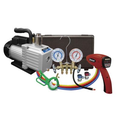 MSC90062-A-KIT image(0) - A/C KIT with 3cfm pump, leak detector, gauge set