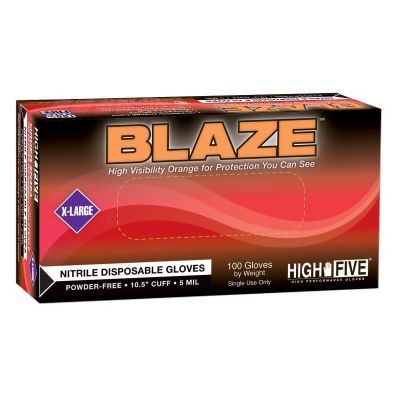 MFXN484 image(0) - BLAZE PF NITRILE EXAM GLOVES XL