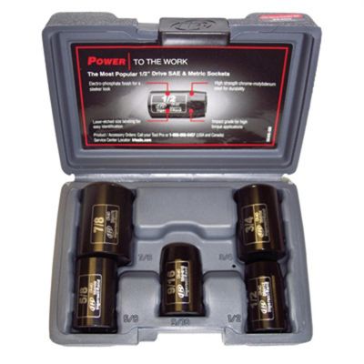IRTSK4H5-NB image(0) - Impact Skt Set 1/2" 5 Pc