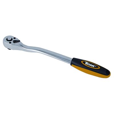 TIT12045 image(0) - 3/8" EXTRA LONG QR OFFSET RATCHET