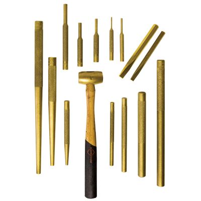 MAY61369 image(0) - 15-PC BRASS KIT ASSORTMENT