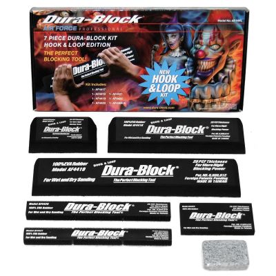 TADAF44HL image(0) - 7pc Dura-Block Hook & Loop Sanding Blocks