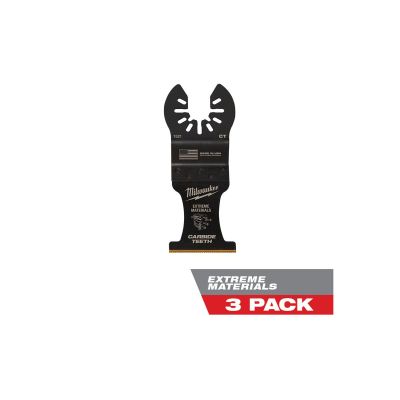 MLW49-25-1523 image(0) - Milwaukee OPEN-LOK 1-3/8" TITANIUM ENHANCED CARBIDE TEETH MULTI-MATERIAL BLADE 3PK