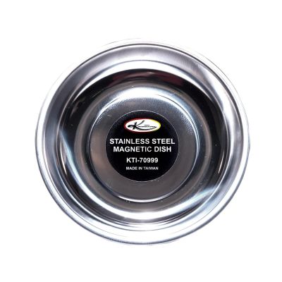 KTI70999 image(0) - 5-3/4" Stainless Steel Magnetic Dish, Parts Tray