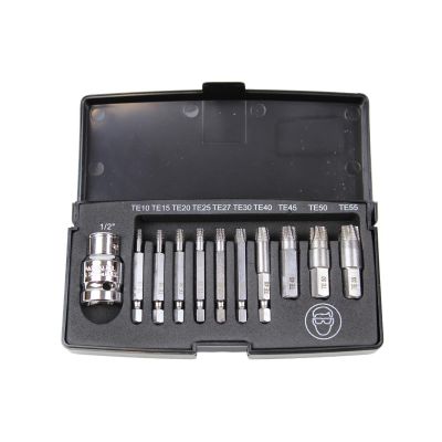 KTI75410 image(0) - Damaged Torx Screw Extractor Set 11Pc