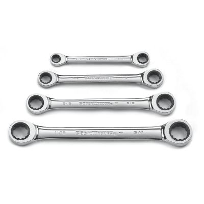 KDT9240 image(0) - WRENCH RATCHETING DBLE BOX END SET SAE 4 PC GEARWR