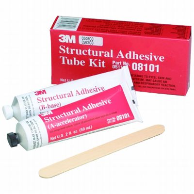 MMM8101 image(0) - ADHESIVE KIT-STRUCTURAL 2-2 FL. OZ./KIT 6/CASE