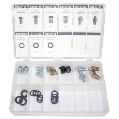 KTI00059 image(0) - 27-piece Oversize Drain Plug & Gasket Assortment