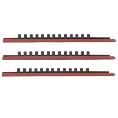 KDT83103 image(0) - 3PC SLIDE SOCKET RAIL SYSTEM (RED ONLY SET)