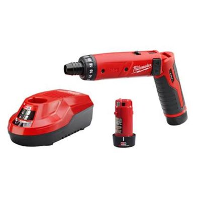 MLW2101-22 image(0) - M4 1/4" HEX SCREWDRIVER (2) BATT KIT