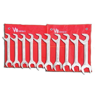 V8T9810 image(0) - 10pc JUMBO ANGLE WRENCH SET 1-5/16 - 2"