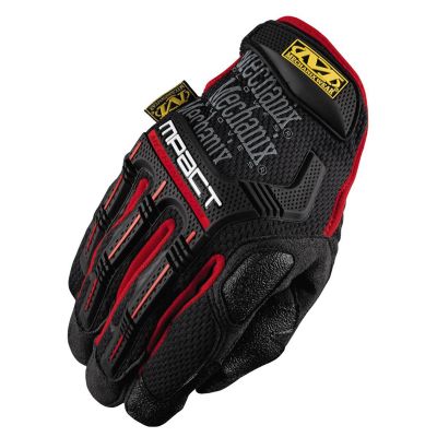MECMPT-52-011 image(0) - XL Mpact Glove D30 HI IMP BLK/RED