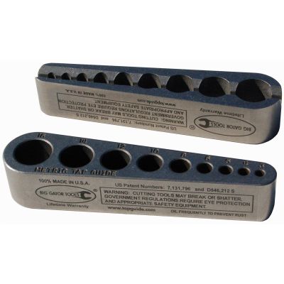 BGRMTG500NP image(0) - V-Tap Guide, Metric sizes 1.6mm to 16mm