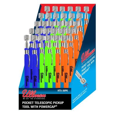 ULLHT5-30PK image(0) - 30 Pc. Pocket Magnetic Pick Up Tool Display