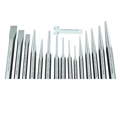 KTI72901K image(0) - PUNCH & CHISEL SET 15 PC. IN KIT BAG