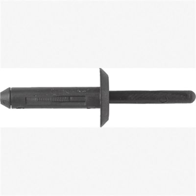 ABD6510 image(0) - Blk Nyl Blind Rivets GM 10 Pc