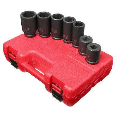 SUN4070M image(0) - SOCKET SET IMPACT 3/4IN. DR.7PC MET TRUCK SERV SET