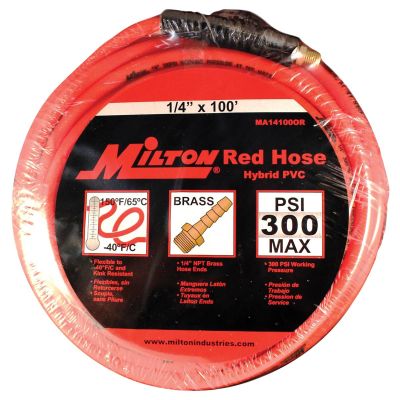 MILMA14100OR image(0) - Cobra Flex Hose PU Hybrid 1/4" x 100'