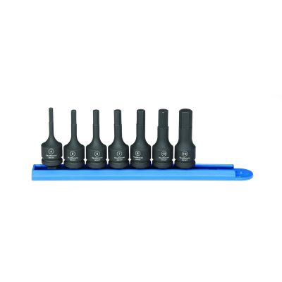 KDT84912 image(0) - 7 PC. 3/8" DR IMP HEX SET MM