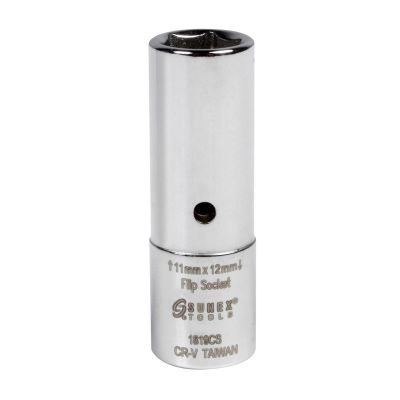 SUN1819CS image(0) - 1/4" Dr. 11mm x 12mm Flip Socket (CRV)