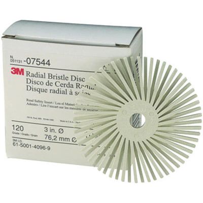MMM7544 image(0) - DISCS RADIAL BRISTLE 3" 120 GRADE
