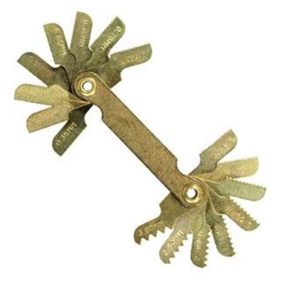 HAN11018 image(0) - 18 LEAF STANDARD THREAD PITCH GAUGE