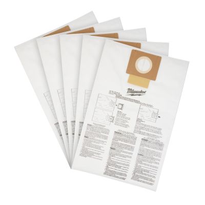 MLW49-90-1979 image(0) - Fleece Dust Bags (5PK) - 6 Gallon