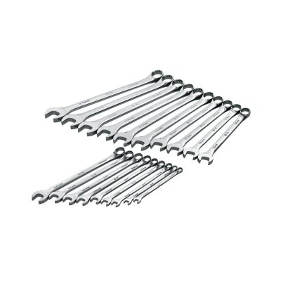 SKT86037 image(0) - WRENCH SET COMBINATION 19 PC METRIC LONG HI POLISH