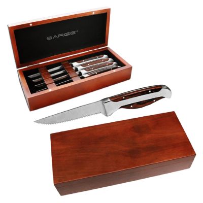 SARSK-107 image(0) - 4-PC STEAK KNIFE SET STAINLESS CONSTRUCT