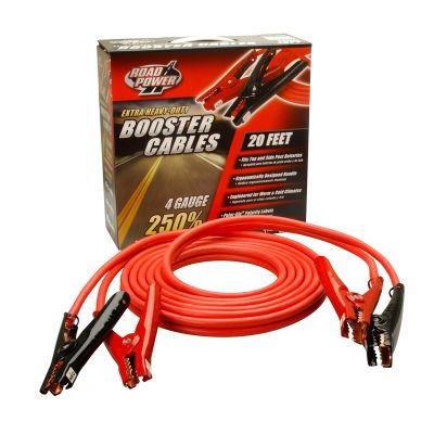 ECI08660 image(0) - CABLE BOOSTER 20' 4GA TWIN RED