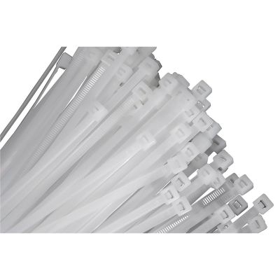 KTI76070 image(0) - CABLE ZIP TIE 7IN. NATURAL 100/PK 50LB TENSILE