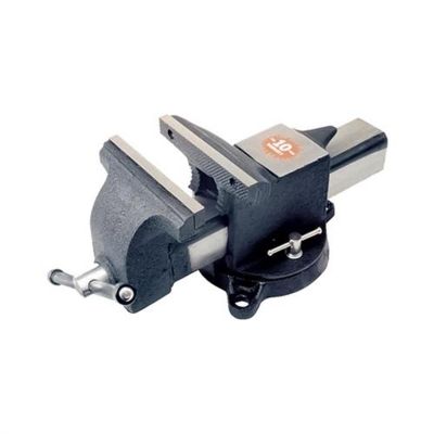 KTI64105 image(0) - 5" Steel Vise with 5-1/4" Jaw Opening