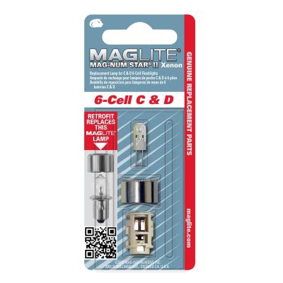 MAGLMXA601 image(0) - 6 Cell   NEW MAG-NUM STAR II XENON Bulb