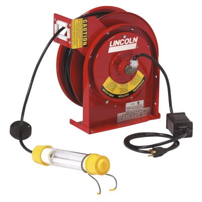 LIN91033 image(0) - Heavy Duty Reel with 50' Cord & Fluorescent Light