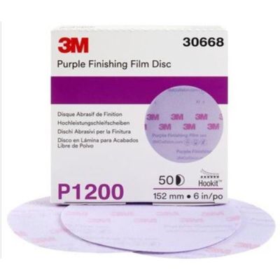 MMM30668 image(0) - Hookit Abrasive Disc 260L 6" P1200 50 pack
