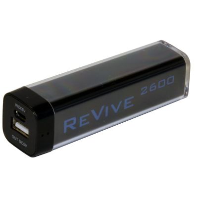 CAL566 image(0) - 2600 mAh Phone Charger, Black