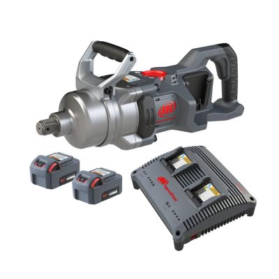 IRTW9491-K2E image(0) - 20V 1" D-Handle High Torque Impact Wrench w/Std anvil - 2-battery kit