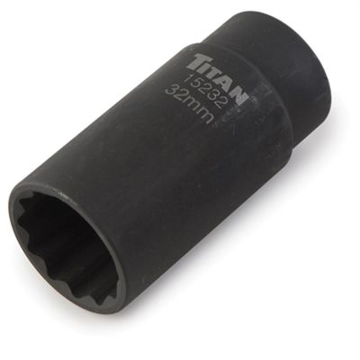 TIT15232 image(0) - 32MM 1/2" DR 12PT AXLE NUT SKT