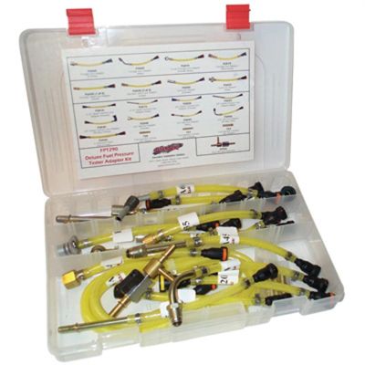 SRRFPT290 image(0) - Deluxe Fuel Pressure Tester Adapter Kit