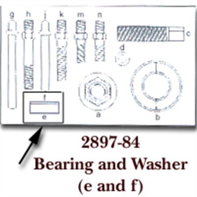 KDT2897-84 image(0) - BEARING & WASHER FOR KDT2897