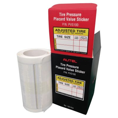 AULPVS100 image(0) - Box/100 Placard Value Stickers