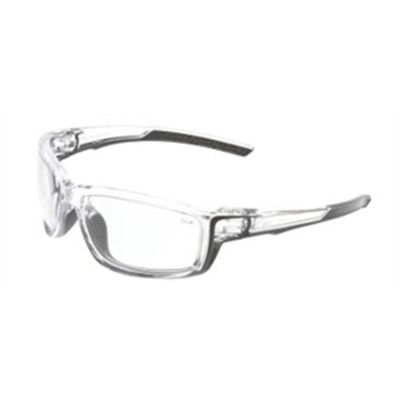 MCRSR410PF image(0) - Dielectric (no metal parts)Lightweight and balanced frame with zero removable partsMAX6® Anti-Fog Lens CoatingMeets or exceeds ANSI Z87+ high impact standardNext generation inspired design built for all environmentsPasses ANSI Z87.1