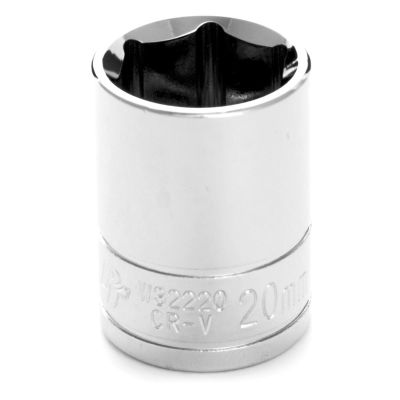 WLMW32220 image(0) - 1/2" Dr 6pt Std. Socket 20mm