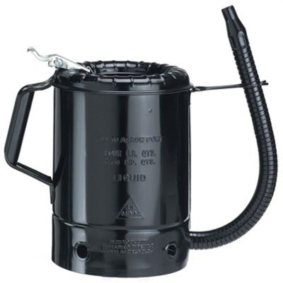 PLW75-664 image(0) - MEASURE LIQUID 4 QT. PAINTED STEEL FLEXIBLE SPOUT