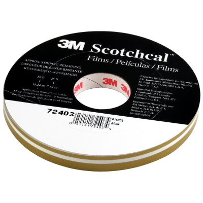 MMM724-03 image(0) - STRIPING TAPE-GOLD METALLIC 1/2" 150' 2 RL/PK