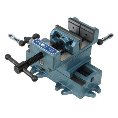 WIL11694 image(0) - 4" CROSS SLIDE DRILL PRESS VISE