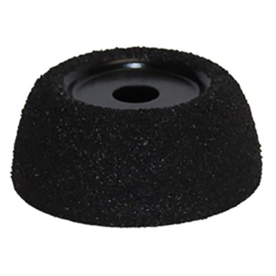 TMRTI4290 image(0) - 2" Black Flared Contour Wheel, 60 Grit, AH 3/8"