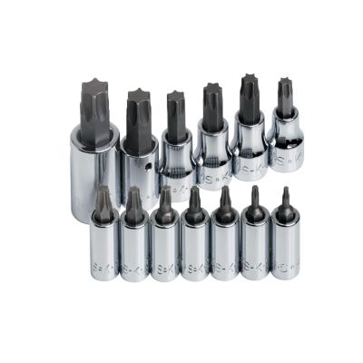 SKT84213 image(0) - SOCKET SET TORX 13 PC 1/4 3/8 & 1/2IN. DRIVES