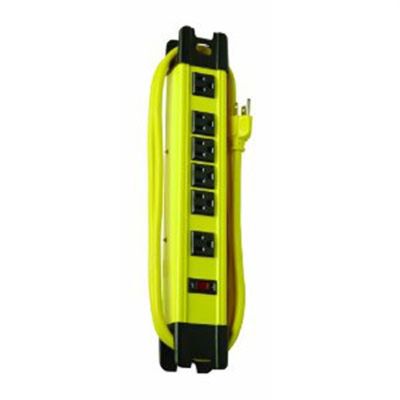 ECI04657 image(0) - 6 outlet metal HD power strip